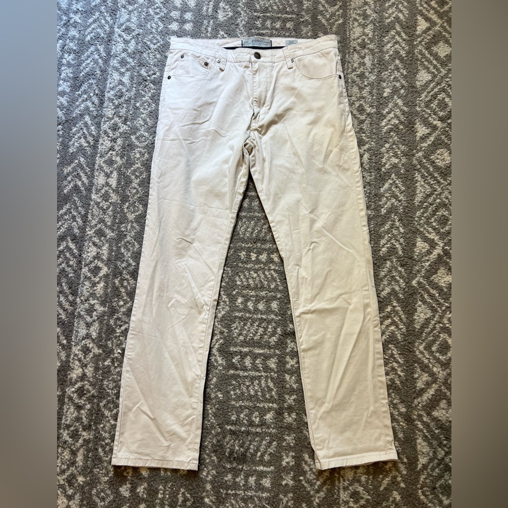 PD&C Cream Slim Jeans Classic Style 34X32 (P108)